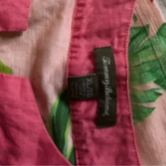 Tommy Bahama Tropical Halter-Style Shift Dress – Size XL - Picture 3 of 3